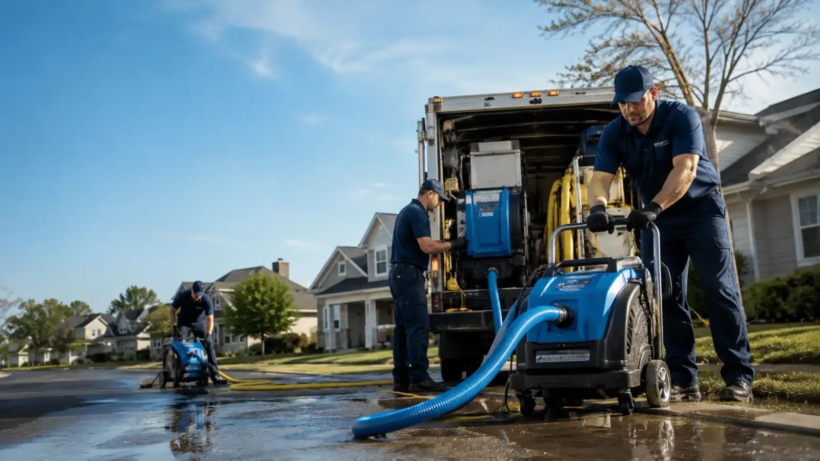 Flood Damage Cleanup in Lakeview, MI